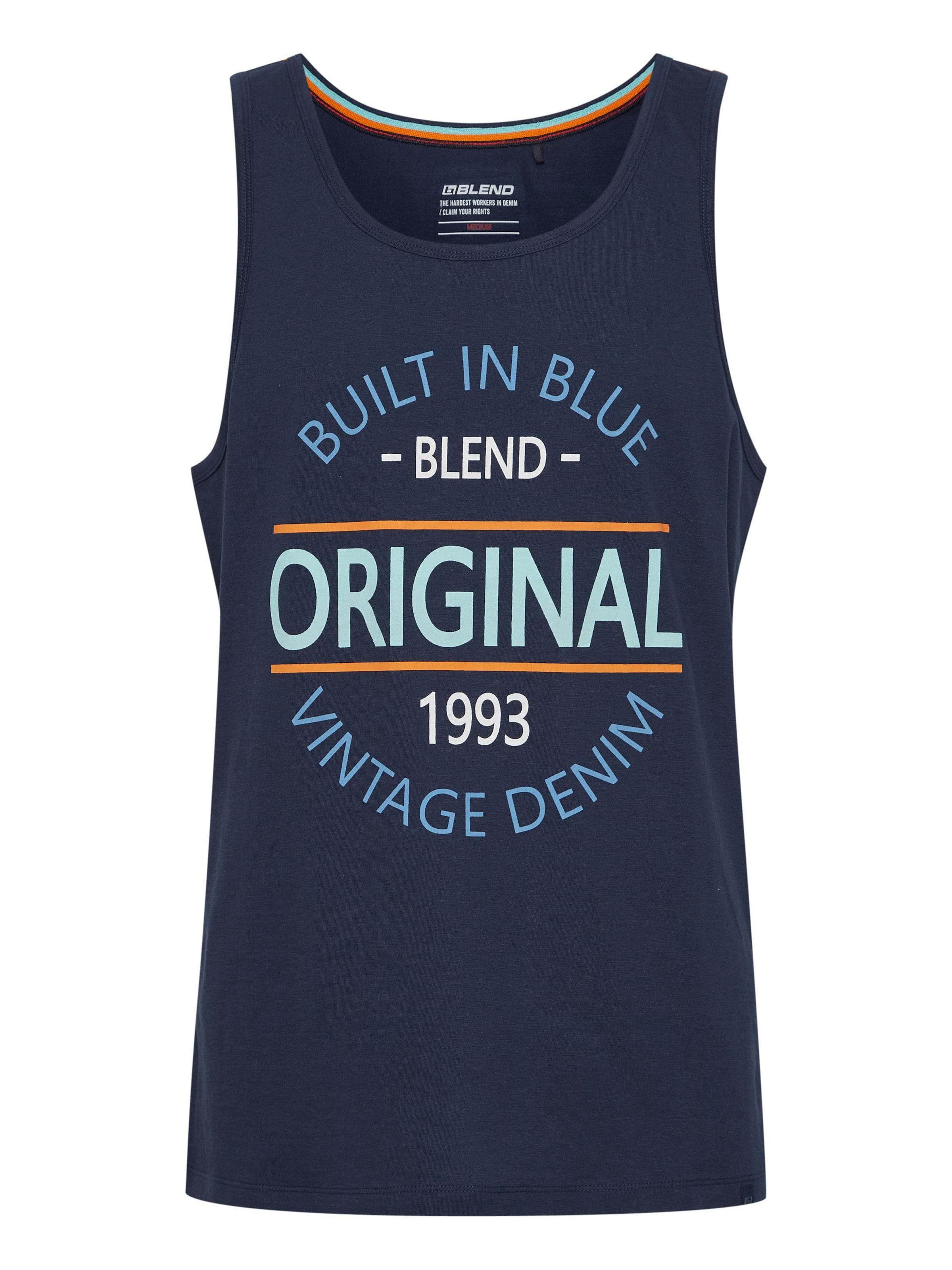 BLEND Shirt 'BHAlvarez' in Blau: Vorderseite