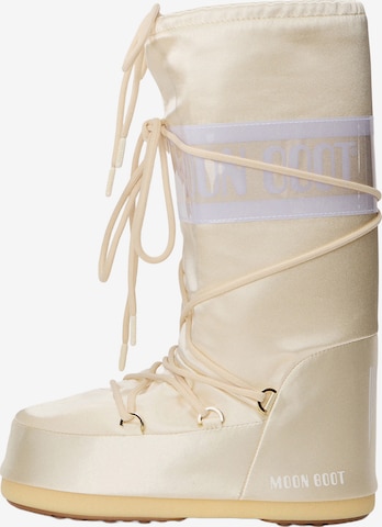 MOON BOOT Snow Boots in White: front