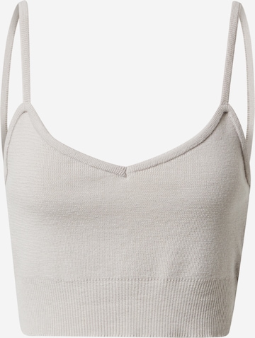 A LOT LESS Knitted Top 'Nala' in White: front