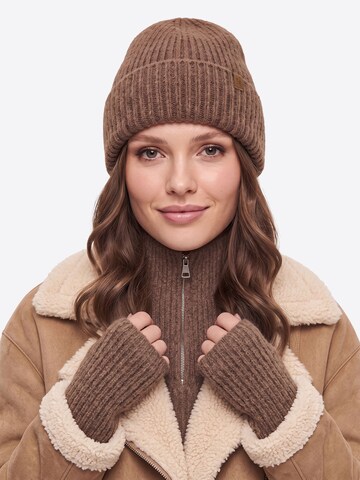 Vivisence Beanie '70125' in Brown