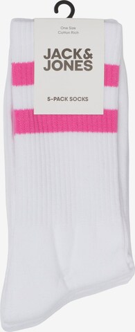 JACK & JONES Socks 'CONTRA' in White