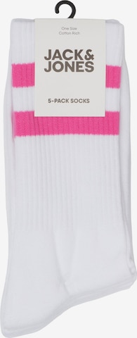 JACK & JONES Socks 'CONTRA' in White