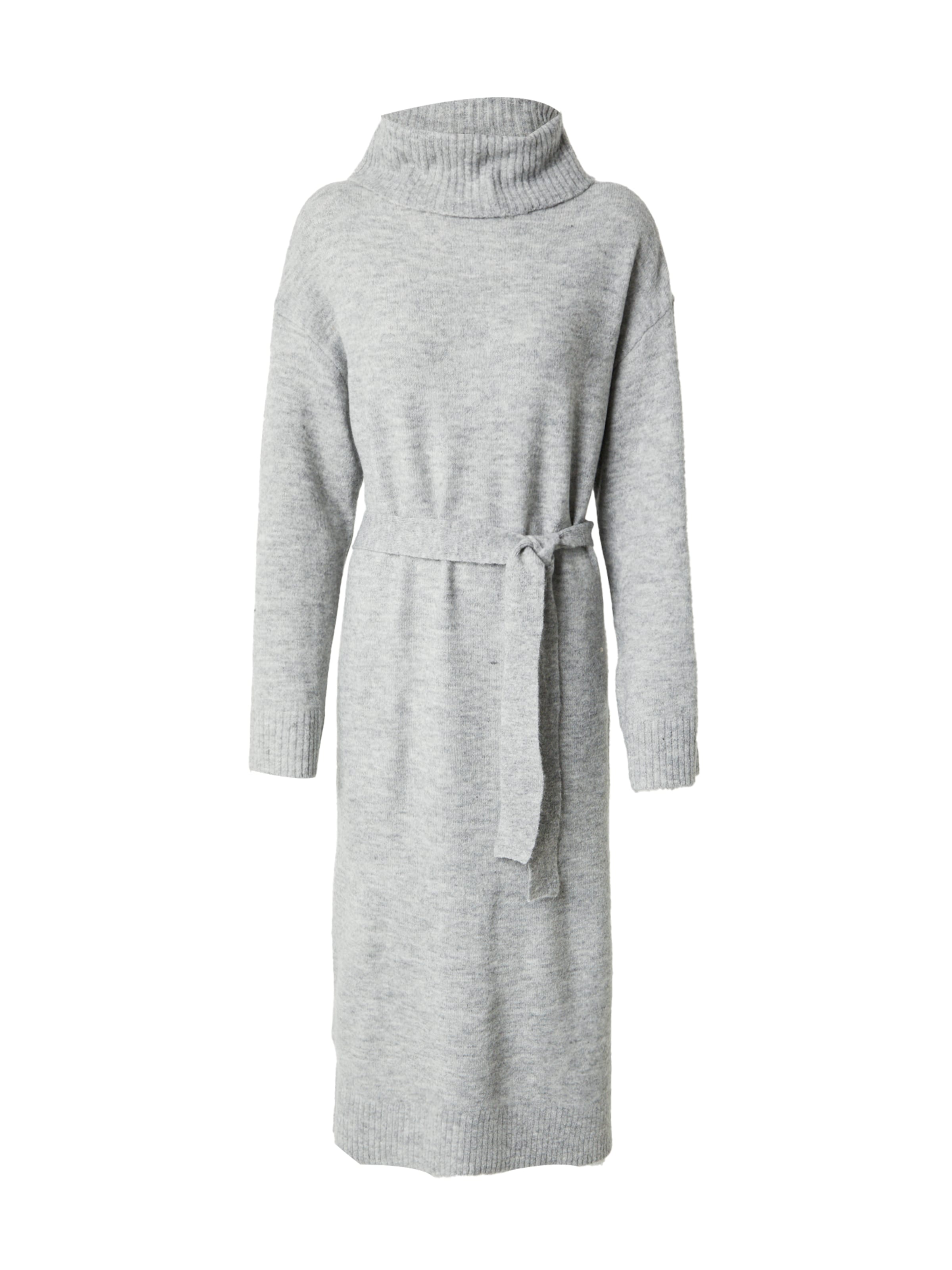 VILA Трикотажное платье 'Rolfie' в Серый: спереди