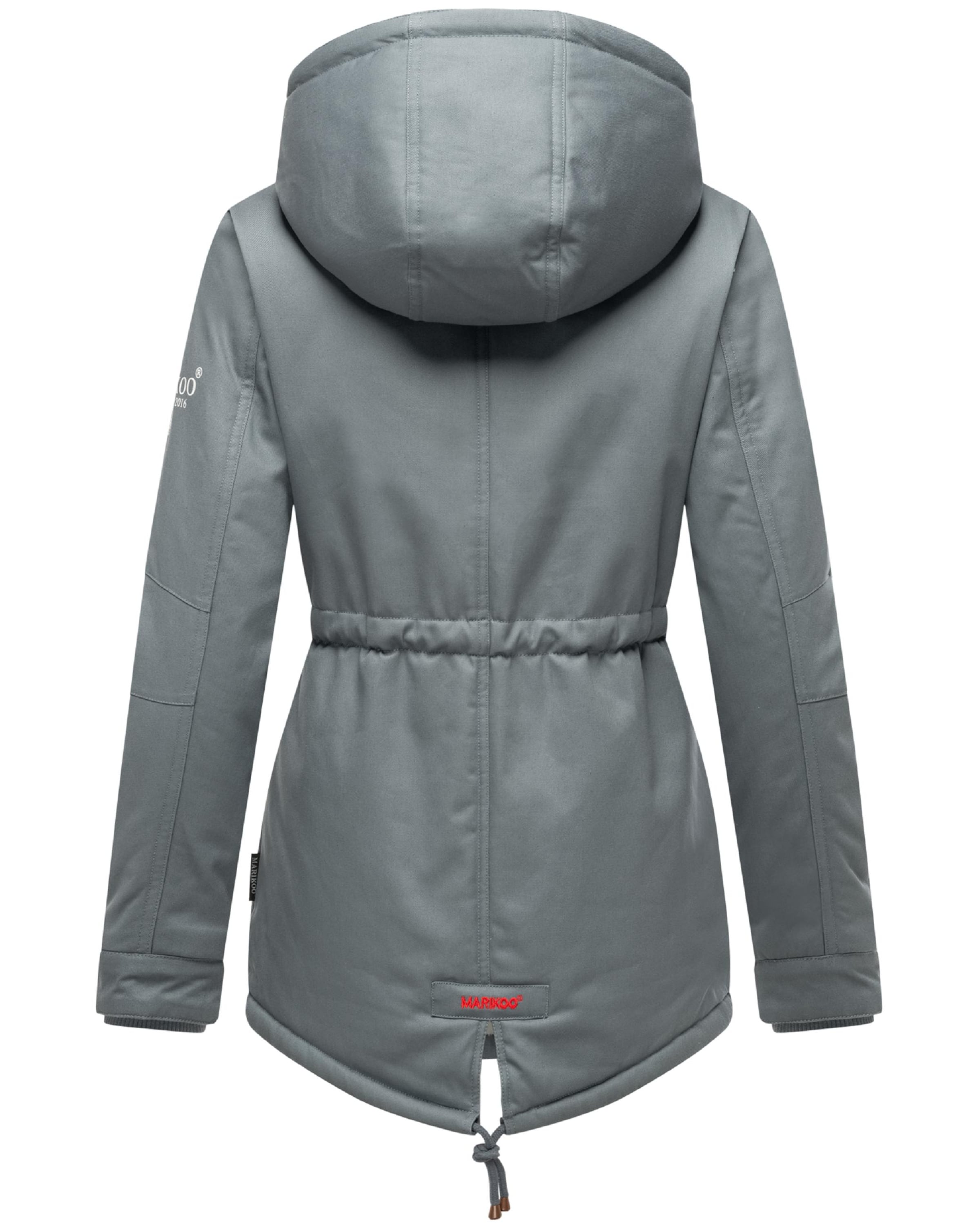 MARIKOO Vinterparka 'Manolya' i blå