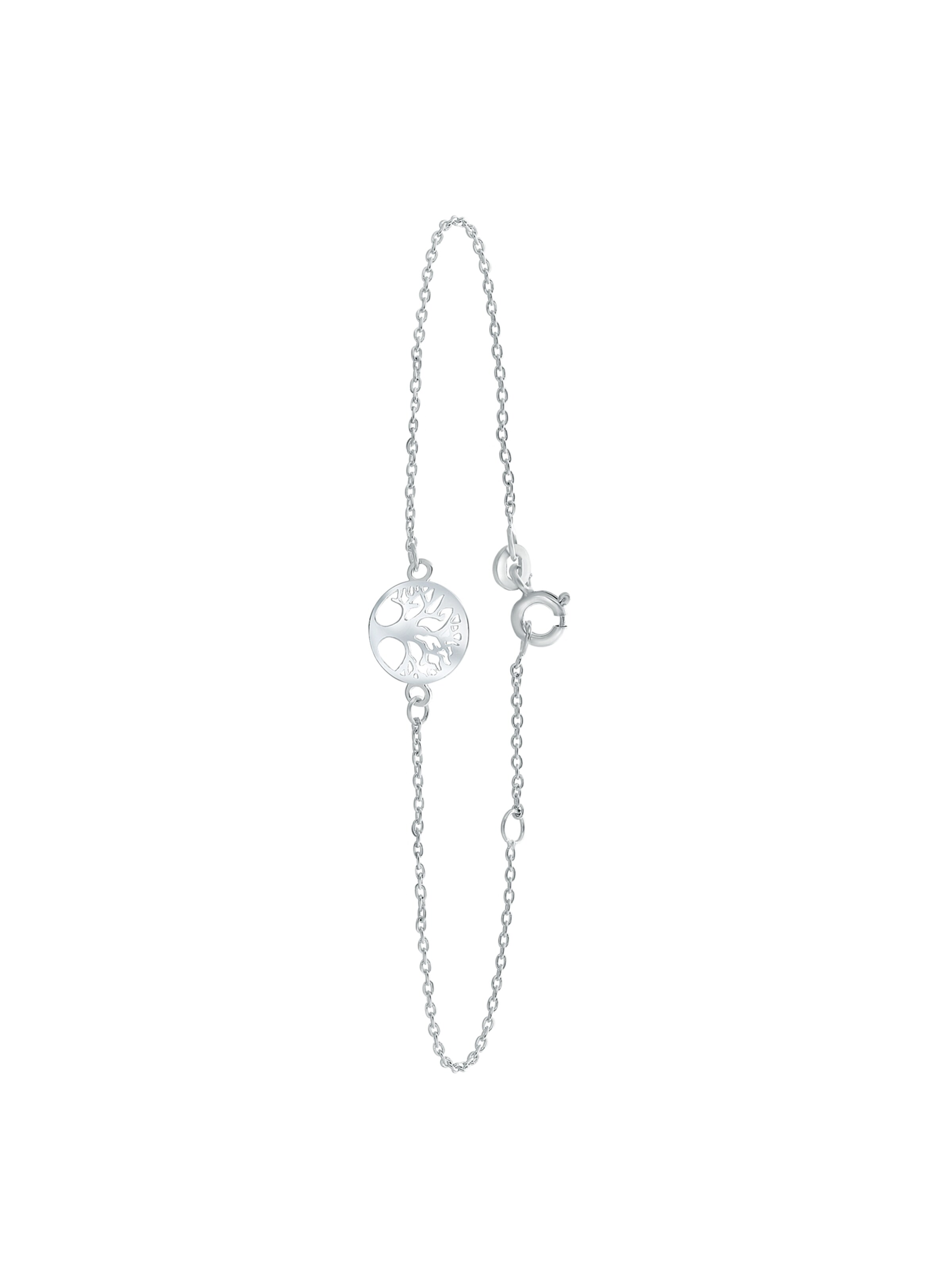 Lucardi Bracelet in Silver: front