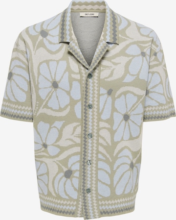 Only & Sons Neuletakki 'ONSDUKE' värissä harmaa: etupuoli