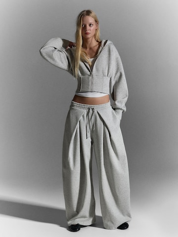 Bershka Tréning dzseki - szürke