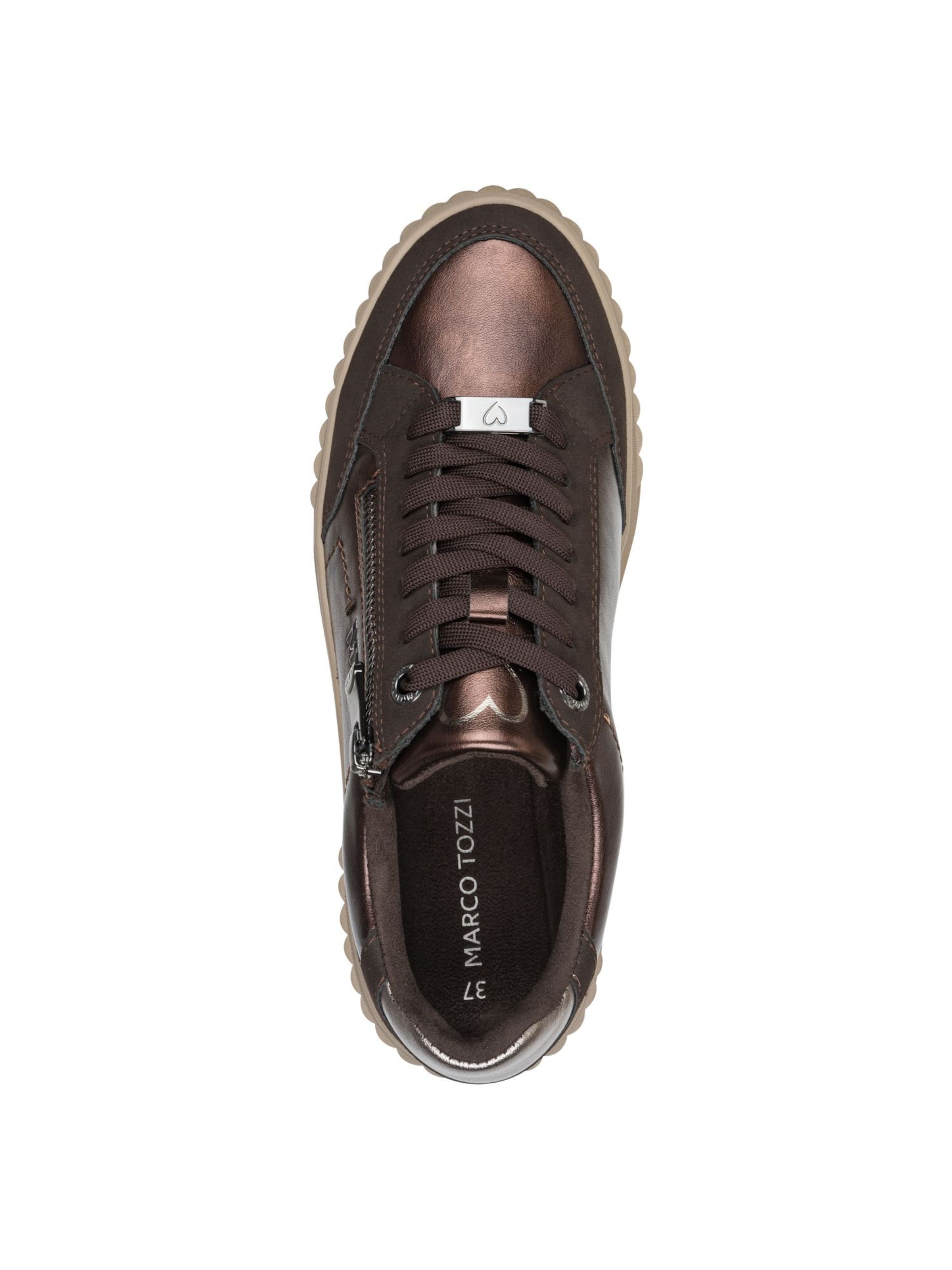 MARCO TOZZI Sneakers laag in Bruin
