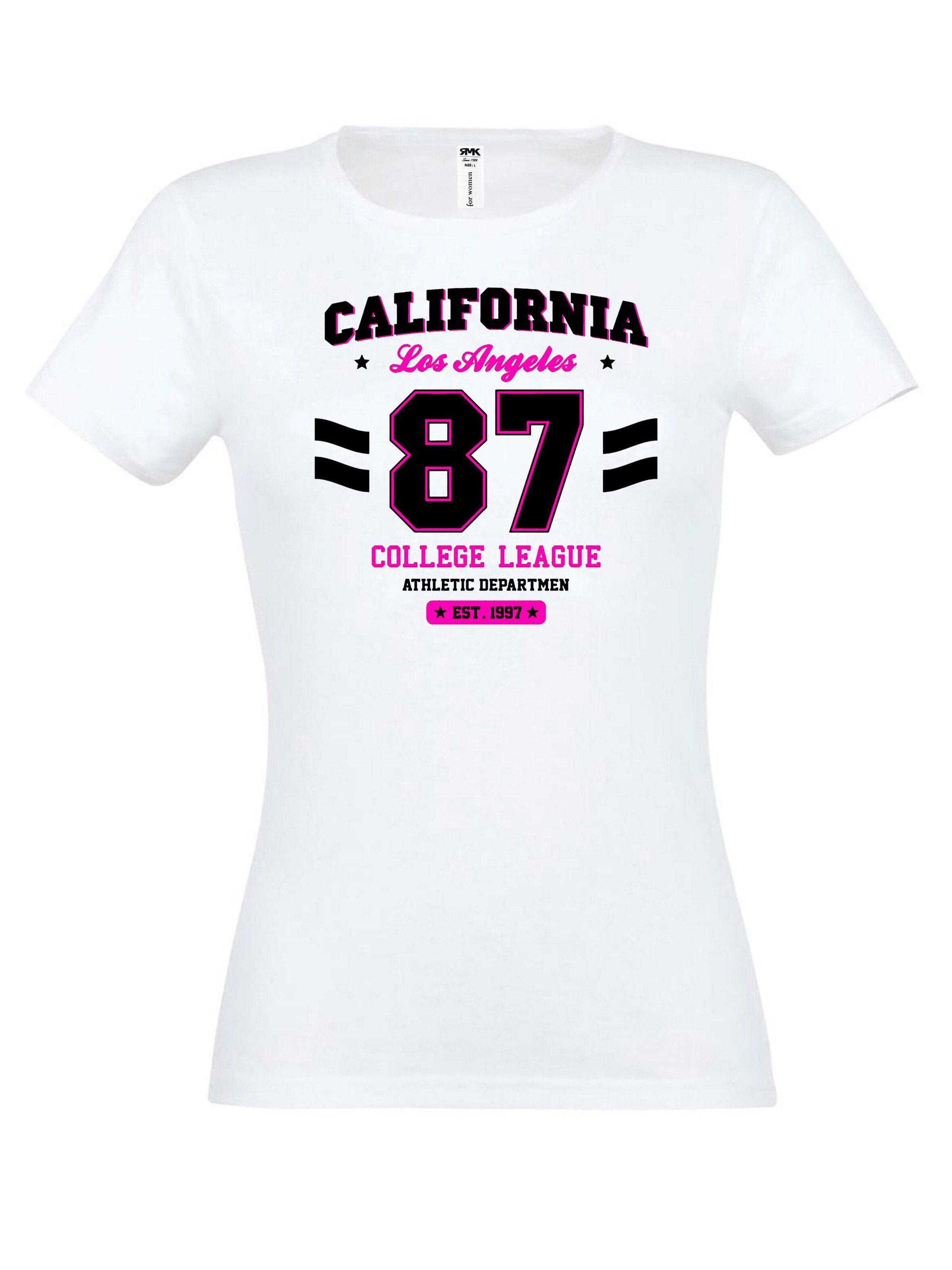 RMK Shirt 'College'‌‌‌‌‌‌‌‌‌ in Weiß: Vorderseite