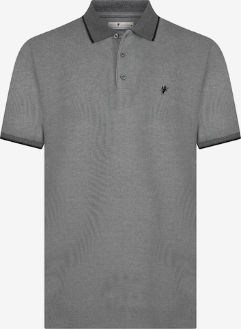 DENIM CULTURE - Camisa 'TIAGO' em cinzento: frente