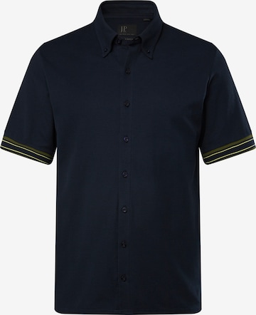 JP1880 Regular fit Button Up Shirt in Blue: front