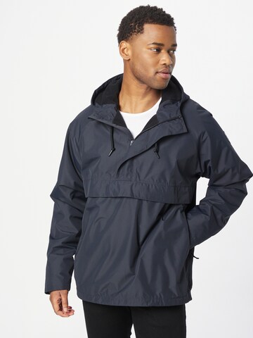 Derbe Between-season jacket in Blue: front