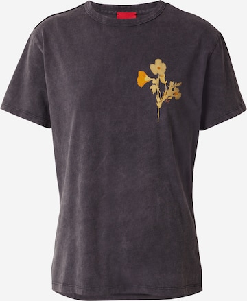 T-shirt 'Damacia 5' HUGO en noir : devant