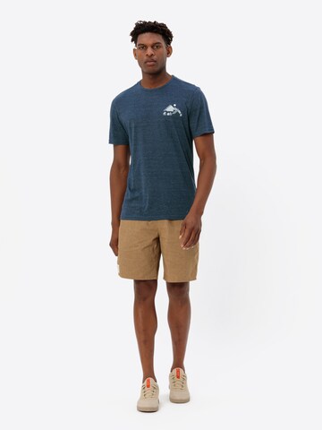 VAUDE Sportshirt 'Redmont II' in Blau