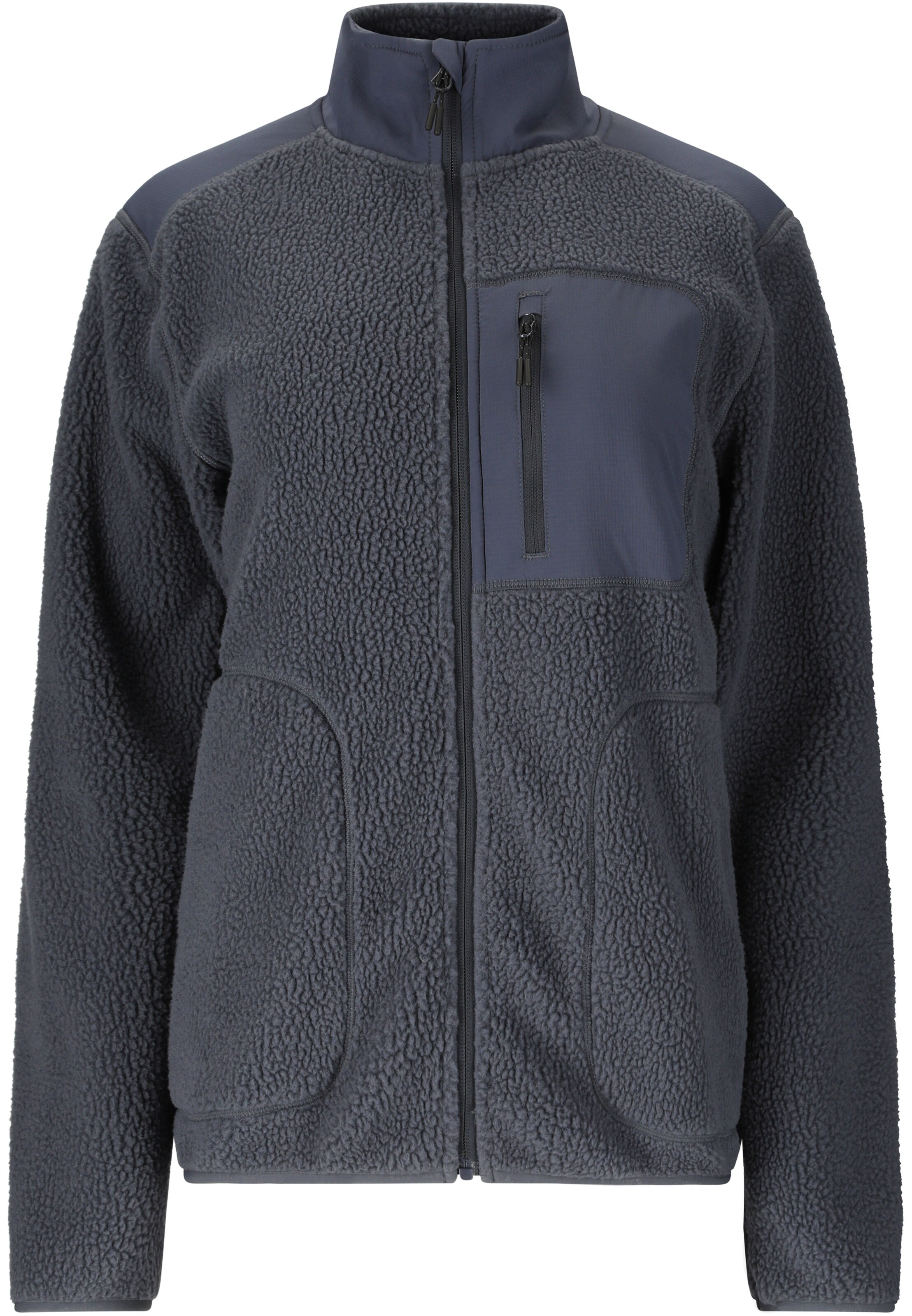 Whistler Athletic fleece jacket 'Felis' in Blue: front