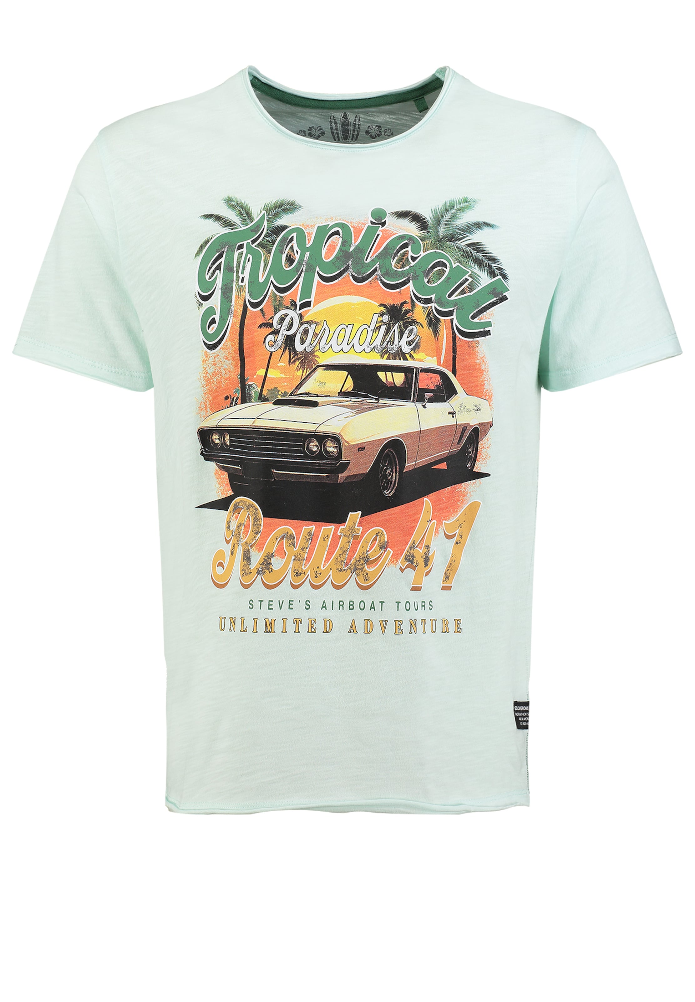Key Largo Bluser & t-shirts 'KLParadise' i grøn: forside