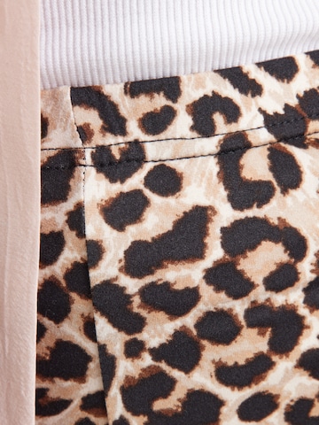 Sublevel Skinny Legginsy w kolorze brązowy