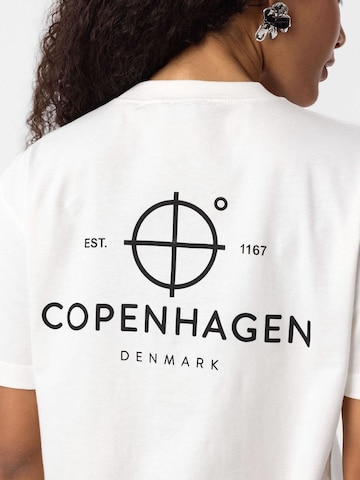 T-shirt Cortera en blanc