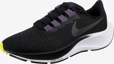 NIKE Tenisice za trčanje 'Air Zoom Pegasus 37' u neonsko žuta / ljubičasta / crna, Pregled proizvoda