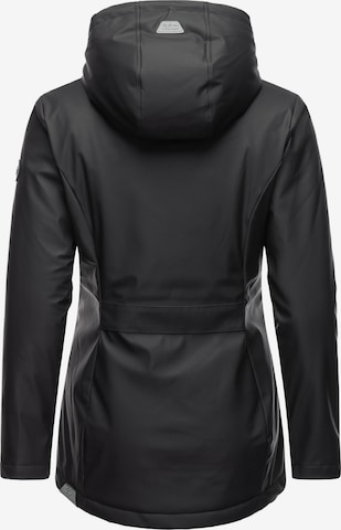 Ragwear Weatherproof jacket 'Marge' in Black