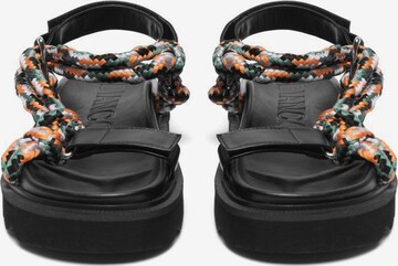 Bianco Strap Sandals 'BIASHARK' in Black