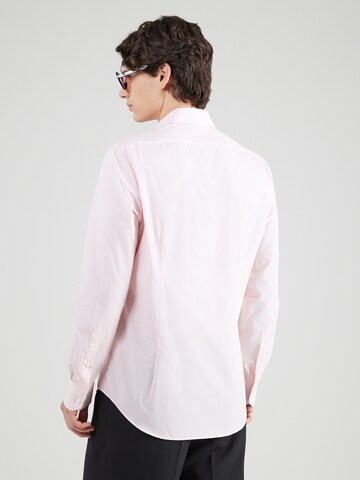Michael Kors - Ajuste estrecho Camisa en rosa: atrás