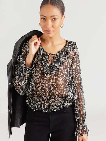 QS Блузка в Черный: спереди