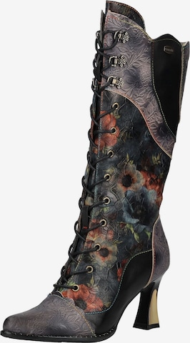 Bottes à lacets Laura Vita en noir : devant