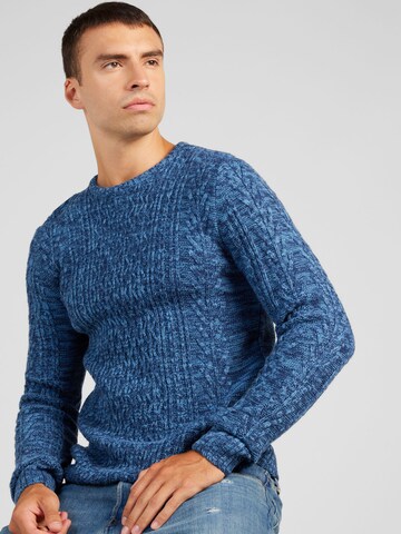 BLEND Pullover in Blau