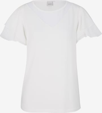 T-shirt heine en blanc : devant