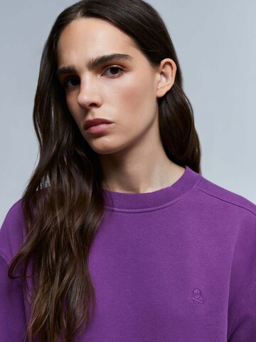 Sweat-shirt Scalpers en violet