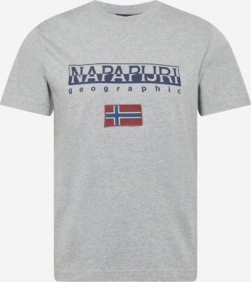 NAPAPIJRI Shirt 'AYAS' in Grey: front