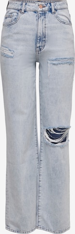 ONLY Wide Leg Jeans 'Camille' i blå: forside