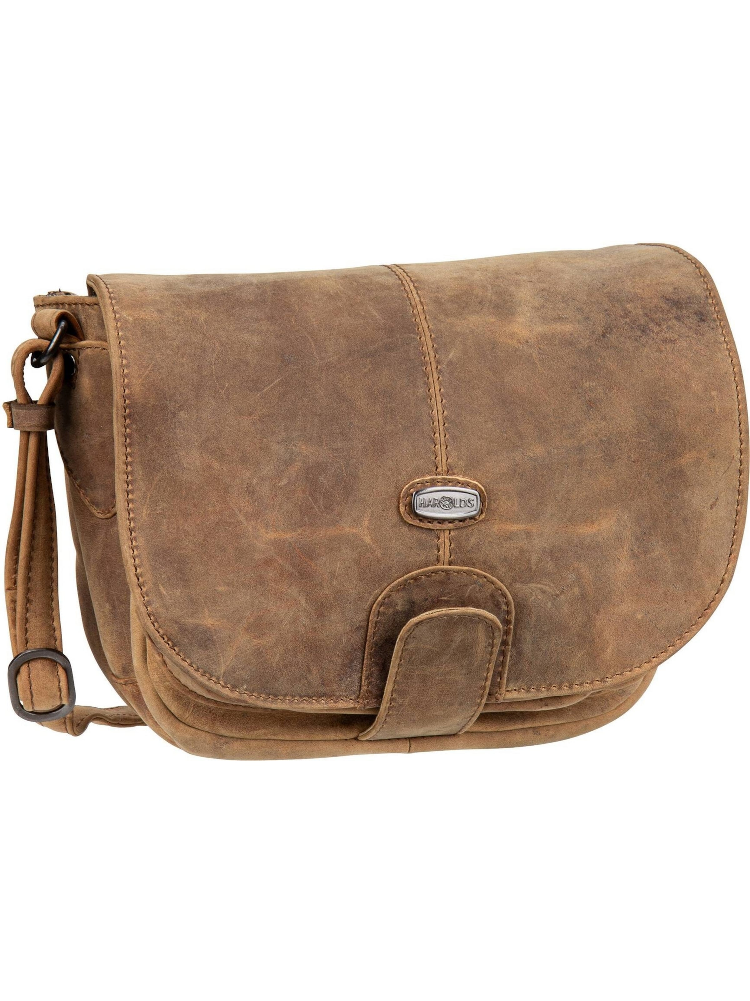 Harold's Schoudertas 'Antico' in Bruin: voorkant