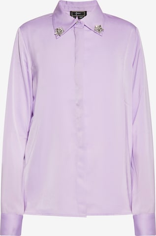 faina Blouse in Purple: front