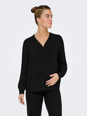 Camicia da donna 'OLMJana' di Only Maternity in nero: frontale