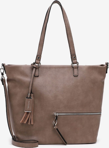 Tamaris Shopper 'Nele' in Brown: front