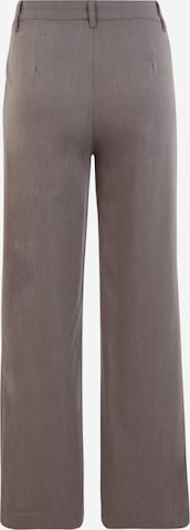 Bootcut Pantaloni con pieghe 'Almond' di Noisy may in grigio