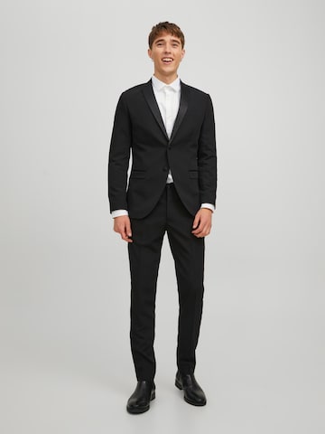 JACK & JONES Slim fit Suit in Black: front