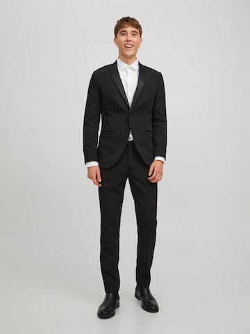 Coupe slim Costume JACK & JONES en noir : devant