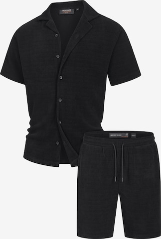 INDICODE JEANS Huispak 'Zandro ' in Zwart: voorkant