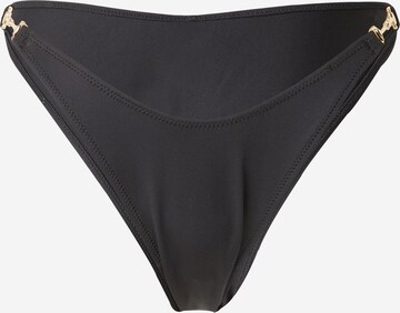 ETAM Bikini Bottoms in Black: front