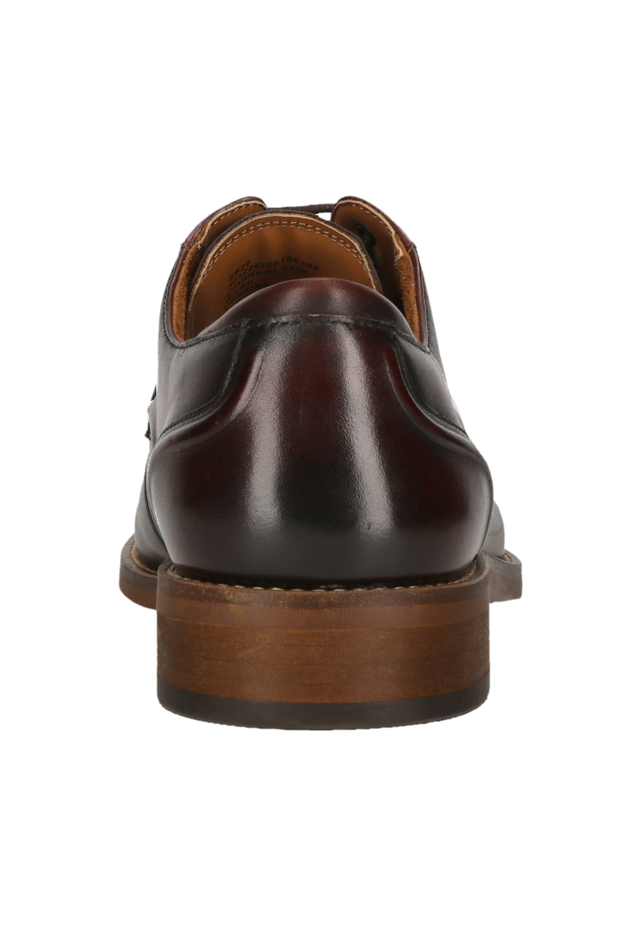CLARKS Businessschuhe 'CraftRemi Lace' in Braun