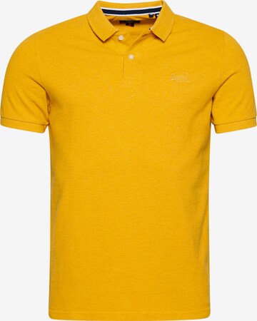 T-Shirt Superdry en jaune : devant