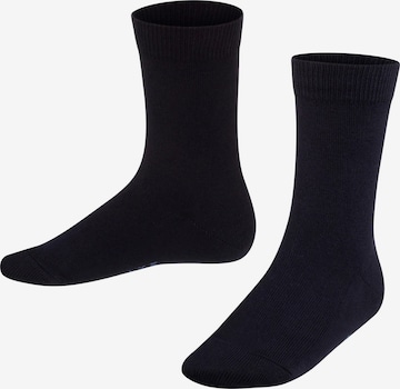 FALKE Socks 'Family' in Blue: front