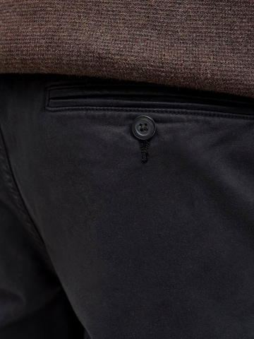 Regular Pantalon chino JACK & JONES en noir