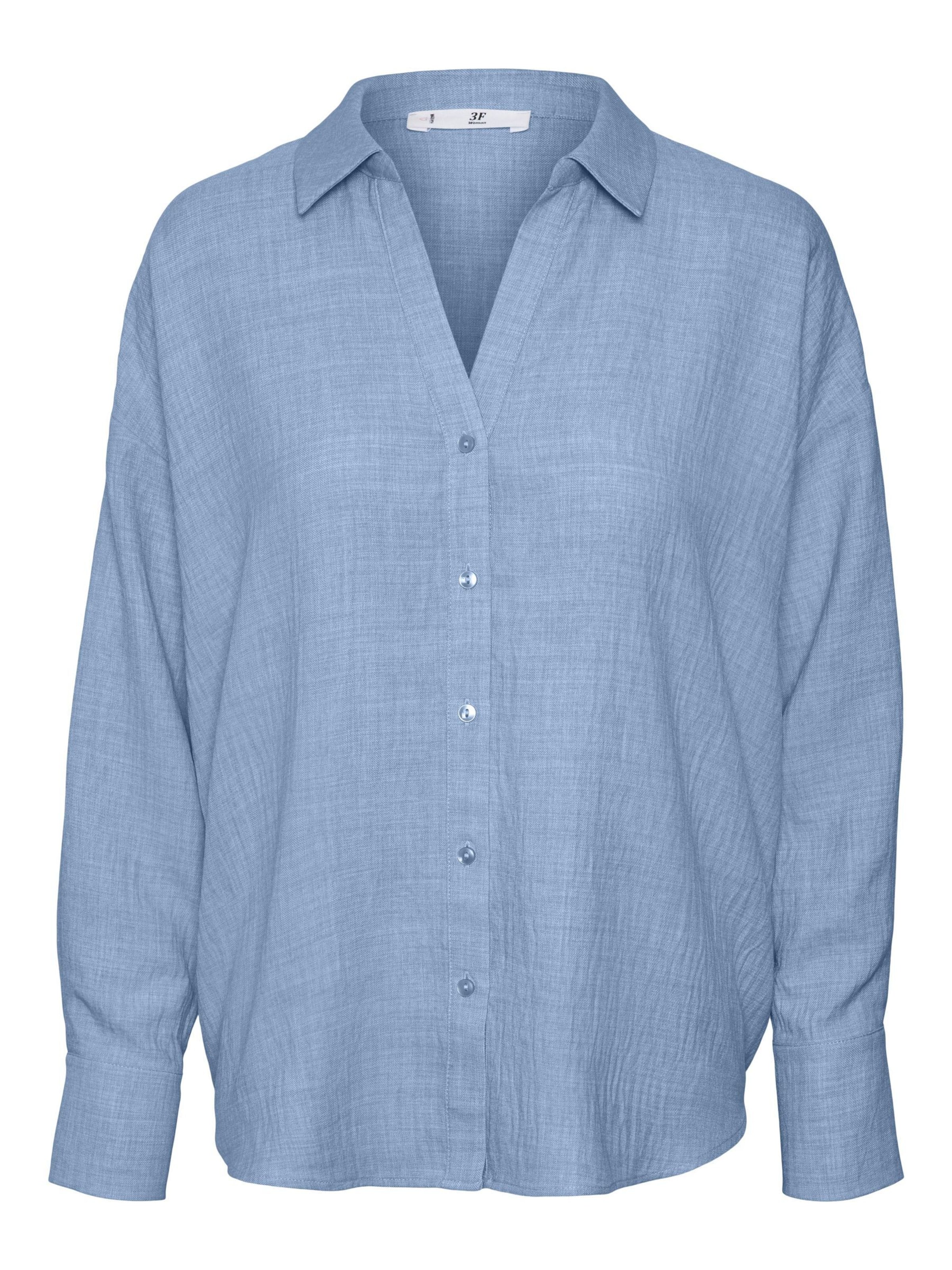 VERO MODA Bluse 'VMMelaney Queeny' i blå: forside