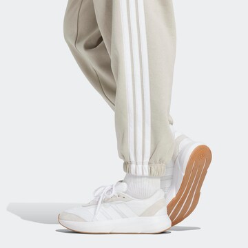 ADIDAS SPORTSWEAR Tapered Workout Pants in Beige