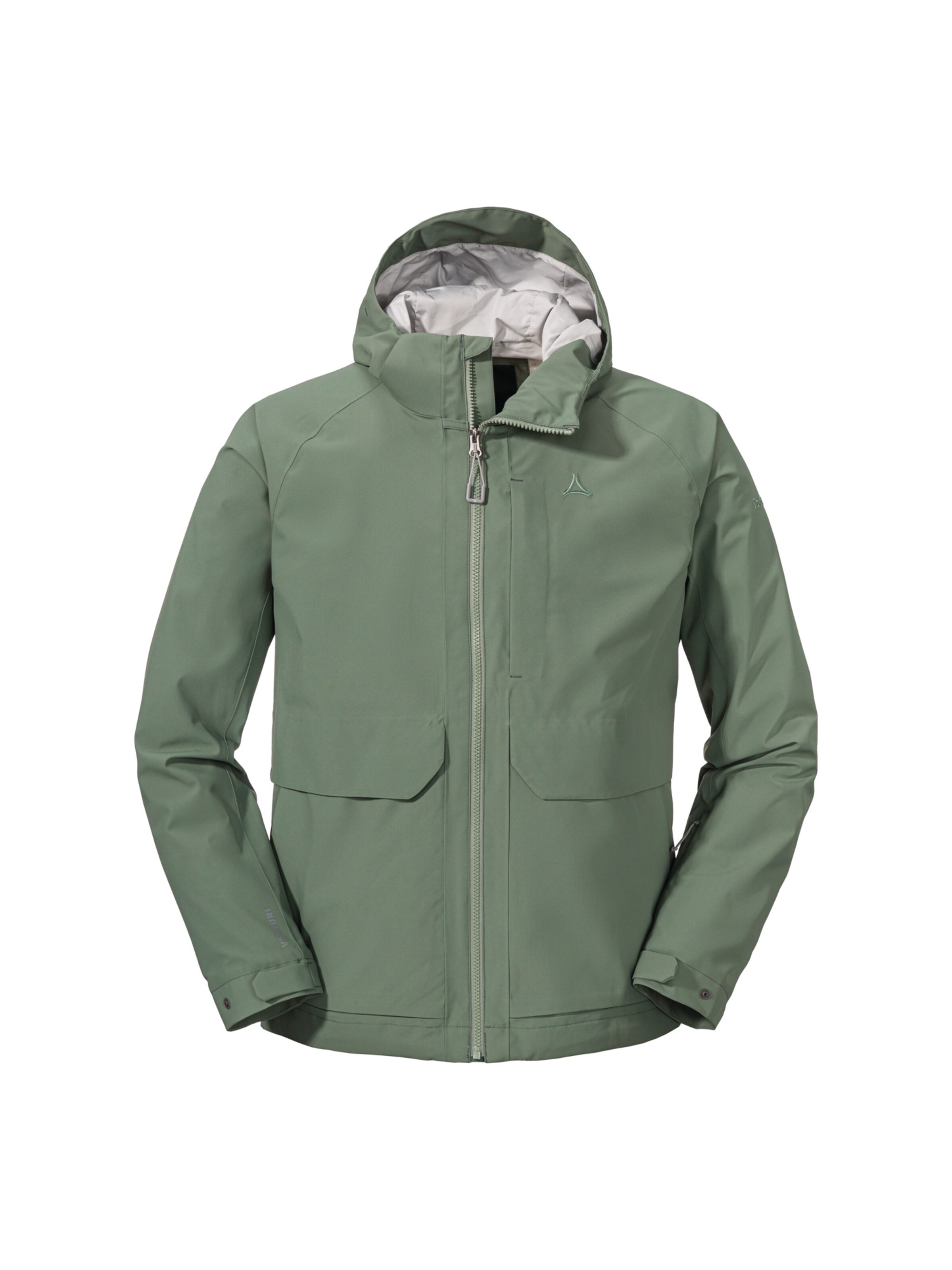 Schöffel Outdoor jacket 'Lausanne' in Green: front