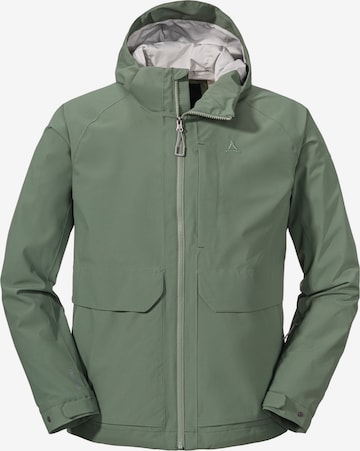 Schöffel - Chaqueta de montaña 'Lausanne' en verde: frente